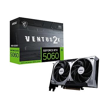 rtx 5060 ti: MSI GeForce RTX 5060 8G VENTUS 2X OC, 8GB GDDR7 NVIDIA-nın ən son — 2