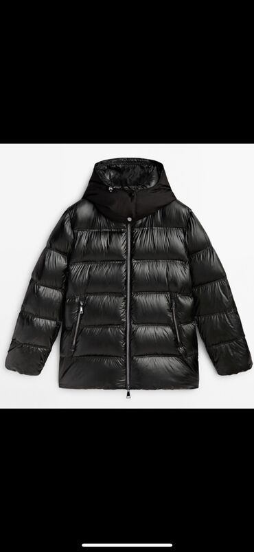 бежевые мужские куртки: Куртка M (EU 38), цвет - Черный