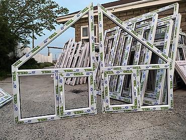 Plastik pəncərələr: Yeni İkiqat şüşə paketi Plastik pəncərə, Еni: 120 sm, Uzunluğu: 140 sm, Ödənişli quraşdırma — 5