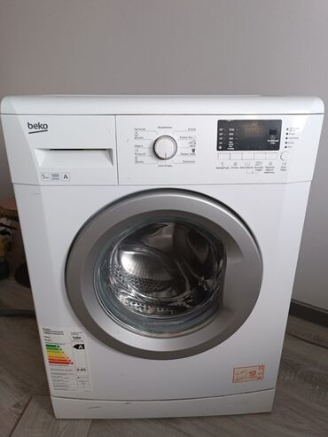 Стиральные машины: Стиральная машина Beko, Б/у, Автомат, До 6 кг, Узкая