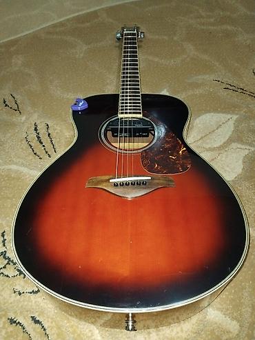 Гитары: Акустическая гитара Yamaha FS720S TBS - Корпус формата Concert/FS — 3