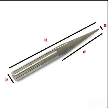 aparat hitman: V LOPTASTO 10 STEPENI R1 PRIHVAT 8MM CNC | V karbidno dvopero — 2
