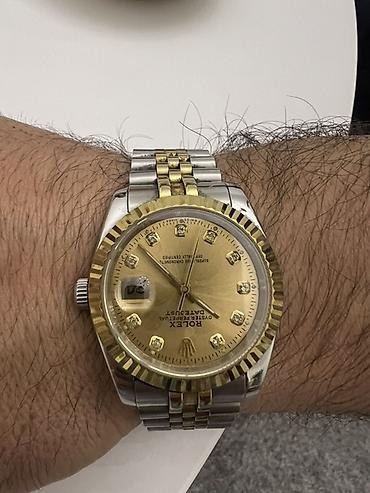 boyun bagi: Rolex Datejust kişi qol saatı - Model: Rolex Oyster Perpetual — 1