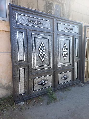 Həyət darvazaları: Demir qapilar darvazalar seyf qaplari 650manatdan bawlayan qiymetlerle — 9