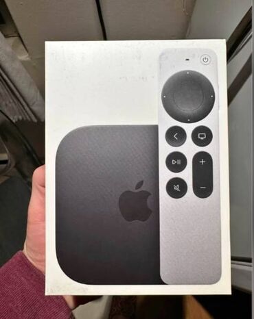 TV tünerlər və resiverlər: 4k quality 128gb tv tuner apple tv original america stock eldedir