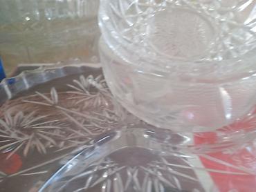 dish sets: Хрусталь чешские СССР и пепельница имеется Описание: - Прозрачное — 2