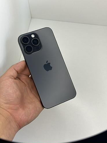 IPhone 15 Pro Max, Б/у, 256 ГБ, Black Titanium, 85 % at lalafo.kg IPhone 15 Pro Max, Б/у, 256 ГБ, Black Titanium, 85 %