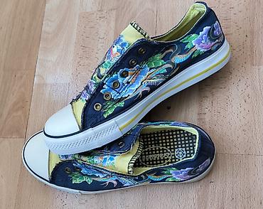bags: Ölçü: 39, rəng - Göy, İşlənmiş — 2