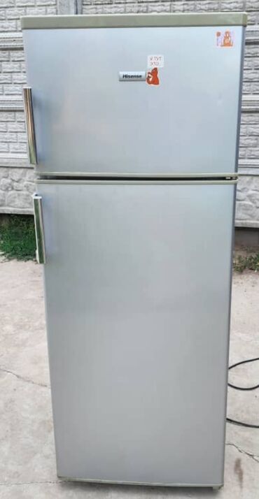 холодильник side by side: Муздаткыч Hisense, Колдонулган, Эки камералуу, De frost (тамчы), 55 * 144 * 55