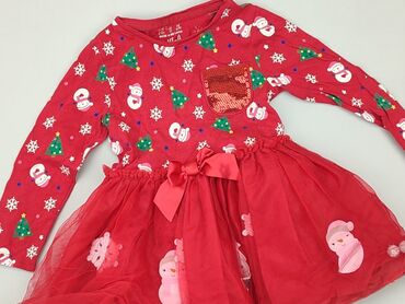 koszula z tkaniny strukturalnej: Dress, F&F, 2-3 years, 92-98 cm, condition - Very good