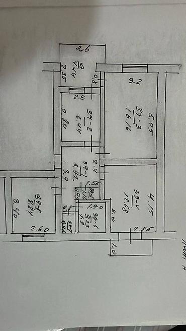 Продажа квартир: 3 комнаты, 60 м², Городок Энергетиков Индивидуалка, 4 этаж, Старый ремонт — 11