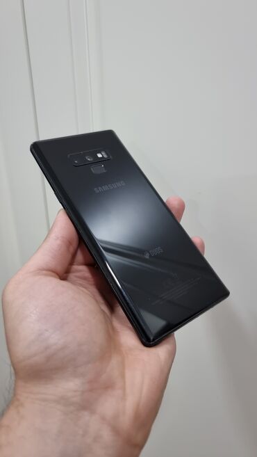 samsung galaxy note 5 qiymeti: Samsung Galaxy Note 9, 128 ГБ, цвет - Черный, Отпечаток пальца, Беспроводная зарядка, Две SIM карты