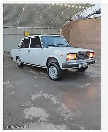 haval h2: VAZ 2107, ağ rəng, sedan kuzov. - Mühərrik: benzin, arxaötürücülü — 1