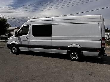 сетка военная: Mercedes‑Benz Sprinter (длинная база, высокий крыша), белый. 2.7 мотор — 1