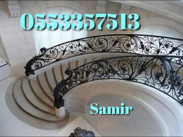 балясины из термо дуба: Balkon məhəccəri, Dəmir