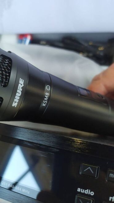 Mikrofonlar: Yeni Radio, Simsiz (Bluetooth) Mikrofon Shure, Ünvandan götürmə — 7