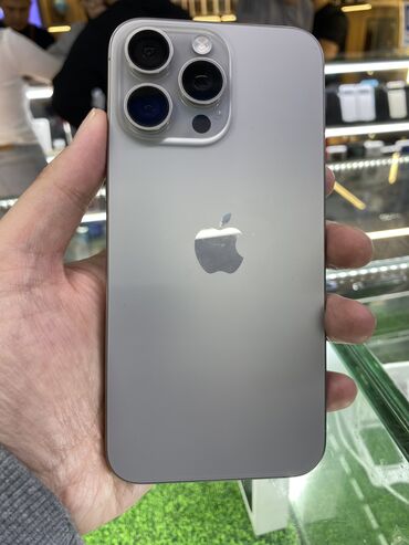 телефоны айфон 15: IPhone 15 Pro Max, Б/у, 256 ГБ, Natural Titanium, 92 %