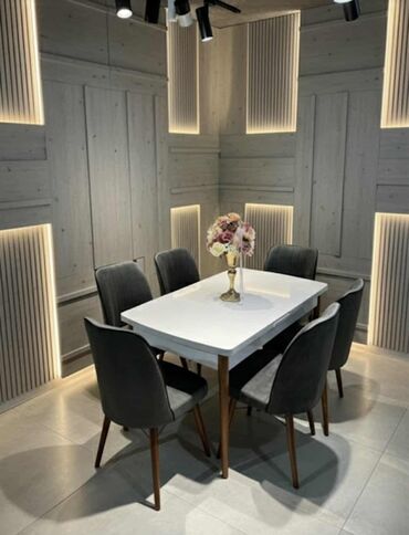 Setovi stolova i stolica: Trpezarijski set – sto sa 6 stolica Nalazi se u Krusevcu. Moze i nas — 9