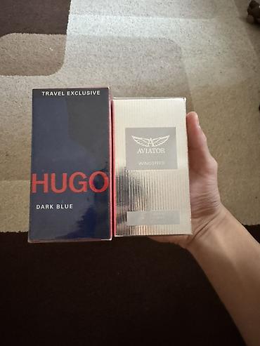 amber elixir: Два мужских аромата в комплекте: 1) Hugo Boss Hugo Dark Blue (Travel — 1