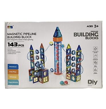 крупные конструкторы: Акция! Магнитный конструктор с трубками (Pipeline Building Blocks) — — 1