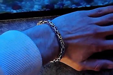 Серебряные цепочки: Цепочка, Проба 960, Мужские — 10