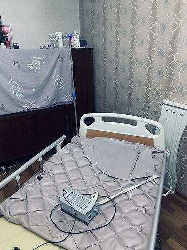 Медициналык эмерек: Функциональная медицинская кровать с комплектом аксессуаров для ухода — 5