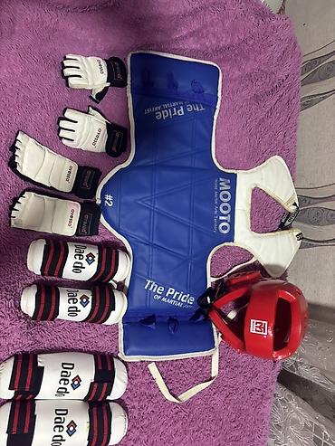 moto godekce: Taekvondo üçün tam qoruyucu dəst Brendlər: - Mooto sinə qoruyucusu — 1