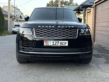 Land Rover: Land Rover Range Rover: 2020 г., 5 л, Автомат, Бензин, Внедорожник — 1