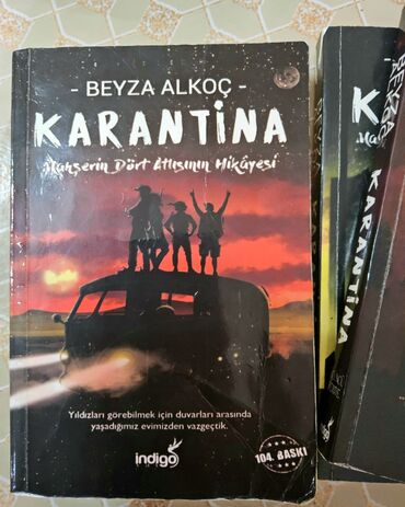 Kitablar, jurnallar, CD, DVD: Karantina- Beyza Alkoç( 1ci perde) yeni kimi, yalniz 1 defe oxunub 10