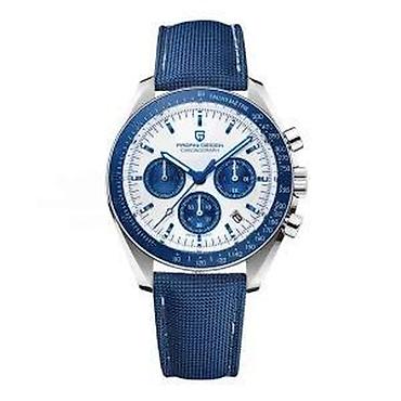 Ručni satovi: PAGANI DESIGN PD-1701 -Plava- Omega Speedmaster Moonwatch Potpuno nov — 13