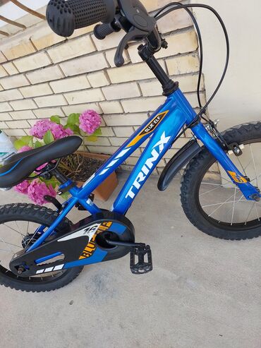 вело: İşlənmiş İki təkərli Uşaq velosipedi Trinx, 16", Ünvandan götürmə