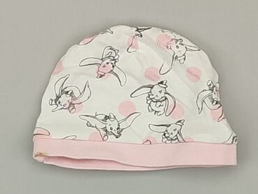 biała bluzka w czarne grochy: Cap, Disney, 9-12 months, condition - Good