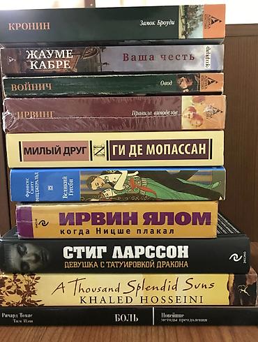 Художественная литература: Боль - 10 (тв. Обл.)  A Thousand Splendid Suns - 14 азн (мягк. обл.) — 1
