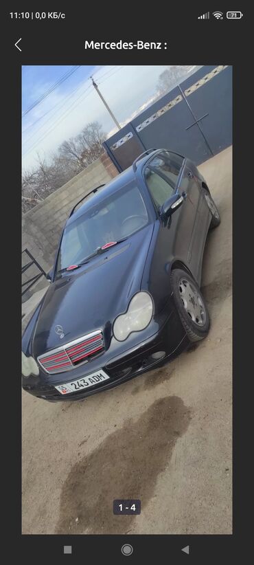 авто машина сатып алуу: Mercedes-Benz C-Class: 2003 г., 2.7 л, Механика, Дизель, Универсал