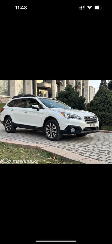 Subaru: Subaru Outback: 2017 г., 2.5 л, Вариатор, Бензин, Универсал