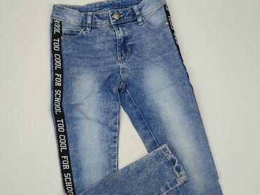 jeansy chłopięce 140: Spodnie jeansowe, Destination, 10 lat, 140, stan - Bardzo dobry