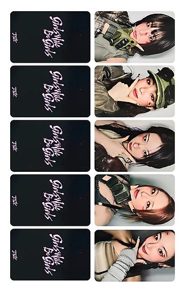 will: ITZY – Girls Will Be Girls (GWB) fotokart seti - Rəsmi albom — 1