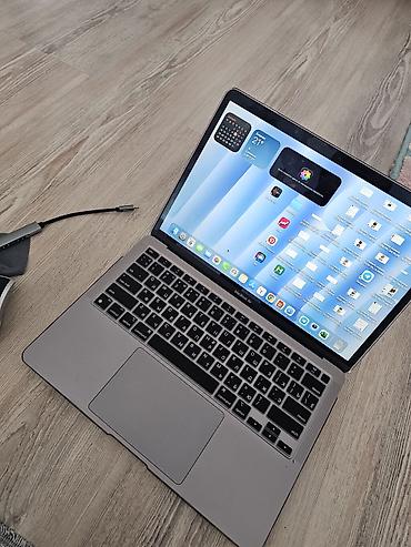 Ноутбуки Apple (MacBook): Для программирования, Б/у, Apple M1, ОЗУ, RAM: 8 ГБ — 1