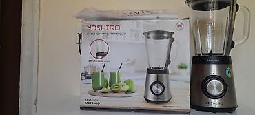 Yoshiro MixMagic M9703GD stasionar blender - Şüşə qab: qalın, şəffaf