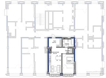 Новостройки от застройщика: Строится, Элитка, 2 комнаты, 55 м² — 2