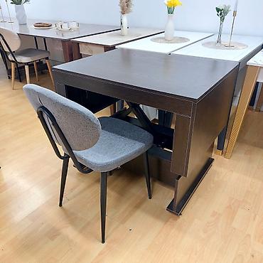 study table: Журнально-обеденный стол "Стамбул" на колёсиках. В собранном виде — 8