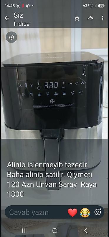 elantra 2012 android: Hava fritürü (air fryer), rəqəmsal sensorlu panel ilə. - Ön paneldə — 1