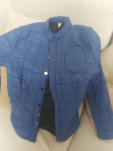 brend geyimler: Mavi rəngli quilted (kvadrat tikişli) qadın/k kişi yüngül gödəkçə — 1