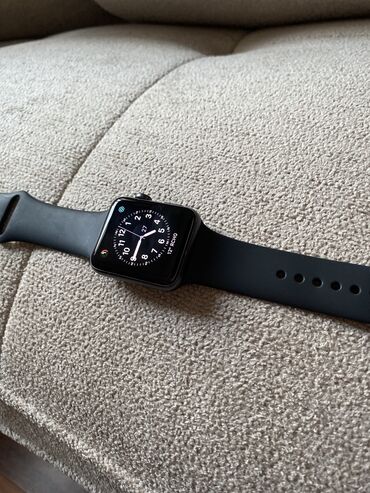 apple watch 42: Apple Watch 3 серия оригинал, 44 mm, всё работает, никогда не