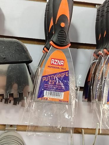 Инструменты: Шпатель для шпаклевки AZNA Professional Tools - Модель: Putty Knife - — 1