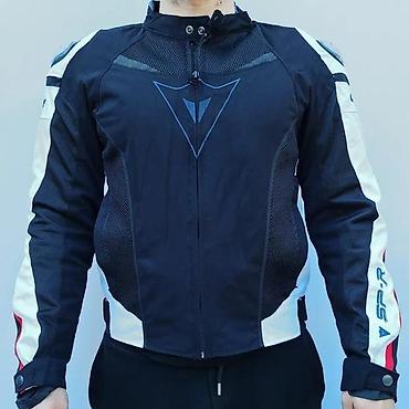 rider: Jakna DAINESE crno bela - N O V O Moto jakna Dainese . Atraktivan — 1