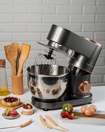 Миксеры: №: 9893 Məhsulun adı: Mikser Bernesso BR11SM Titano Stand Mixer Brend — 1