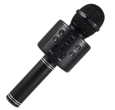 telefon mikrofonları: Simsiz Karaoke Mikrofon; 1️⃣ Bluetooth 2️⃣ USB2.0 3️⃣ Mikro SD Kart