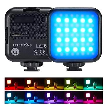 tiktok ışığı: Godox LED6R RGB Video İşığı Kompakt gövdədə güclü və çevik — 2