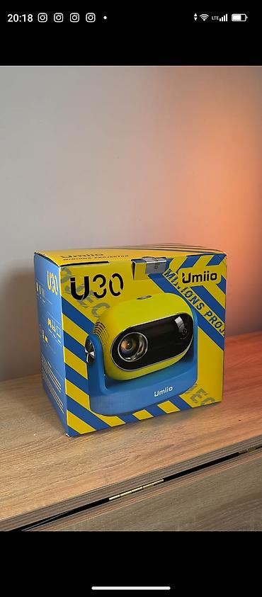 Портативный проектор UmiiO U30 - Компактный домашний проектор в ярком